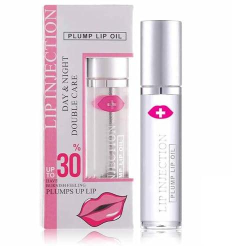 Elycura Lip Enhancer,Lip Plumper,Gloss Repulpant Levres,Lip Oil,Crème Hydratant Coréen Naturel,Remplisseur à Lèvres Pour Hydrater,Huile de Sérum Plumpify, Réduit les Ridules,Non Collante (Rose)