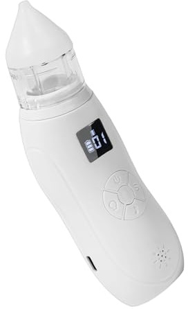 Aspirador Nasal Infantil | Potencia Ajustable, Suave y Silencioso - Aspirador Nasal Eléctrico | para Bebés Niños y Niñas Hogar Viajes Jardín de Infancia Escuela Guardería