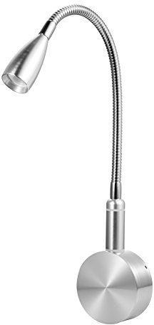 Meanyee Touch Dimmable Flexible Wall Reading Lamp 3W LED Dimming headboard Light Bedside Lamp with Touch Control/Adjustable