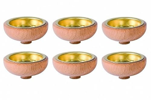Richard Glässer Adapter für Teelicht 1,7 cm - 6er-Set