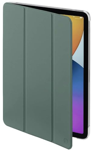 Hama Hülle für iPad Air 4. Generation 2020/5. Generation 2022 10,9 Zoll (aufklappbares Case für Apple Tablet, Schutz-Hülle mit Standfunktion, transparente Rückseite, magnetisches Cover) grün
