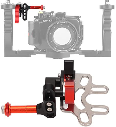 Stabilisateur D'appareil Photo, Stabilisateur de Plateau de Plongée pour Appareil Photo, Levier D'extension de Déclencheur D'obturateur Sous-marin, Stabilisateur de Plateau de Plongée Portable pour So