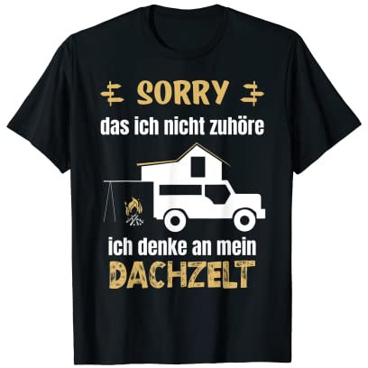 Dachzelt Camping Naturbegeistert Nomade T-Shirt
