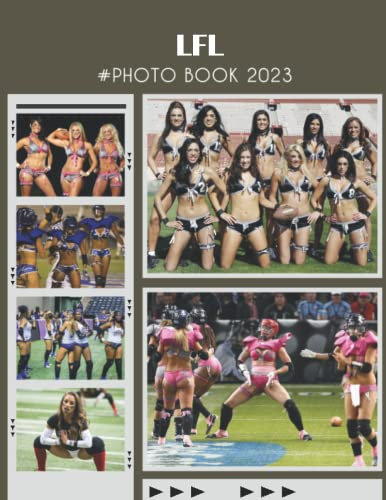 LFL Photobook: Photo Book Of LFL - 30+ Pictures, 2023 Football/Hockey/Baseball/Basketball/Supercar Picture Book Birthday Christmas Gifts For Men Husband Dad Boy Friends
