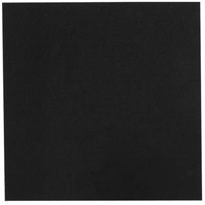 DeeDuud Teppichfliesen Selbstklebend 20 Stück Set, 50x50 cm Teppich Fliesen Rutschfestigkeit Geräuschreduzierung Modern Stil Teppich Puzzle (Schwarz)