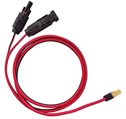 GAOSHA Power Solar a XT60 Cavo di prolunga 12AWG connettore solare a XT60 Cavo adattatore per pannello solare