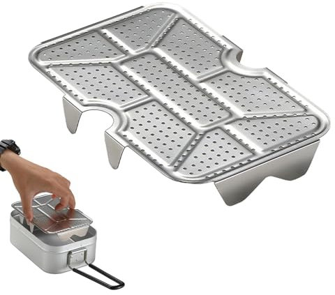 Camping Insert, Steam Cooking Frame For Cooking, Lunch Box Tablet Steam Cooker | Steamer Cooker Frame For Steamer Steamer Cooker Cooked,