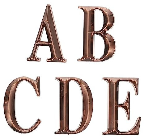 Holibanna 1bag Decorative House Numbers Plaques Light up Door Sticker Corridor Identification Number Mailbox Car Decoration Portable