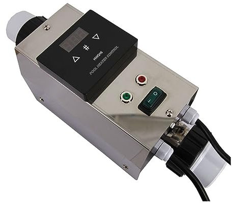 Kit de chauffage pour piscine, Piscine électrique de chauffage de piscine de 3KW, et chauffe-eau de baignoire de chauffage de bain de SPA, accessoires de piscine de thermostat Pour piscines hors-sol e