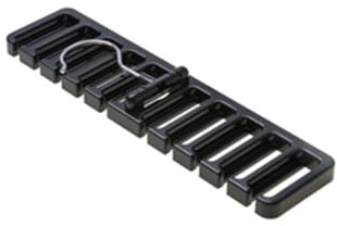BAZEITFLOW Organizador De Cinturones Multifuncional Percha para Corbatas y Bufandas Soporte Antideslizante para Armario y Baño Espacio para 10 Piezas