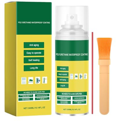 Sealant Spray – Anti Leakage Crack Repair, Clear Waterproof Sealer, Instant Leak Fix Spray, Durable Protective Coating | For Ceramic Wood Metal Concrete Window Wall Roof Tile Shower Room Bathroom Surf