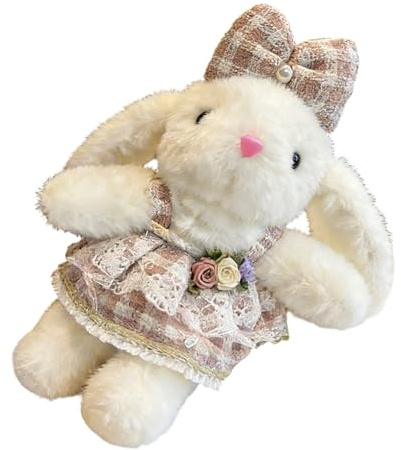 Plush Toy Cute Bunny Keychain Animal Keyrings Detachable Design With Soft Adorable Charm Keyring Pendant With Style Backpack For