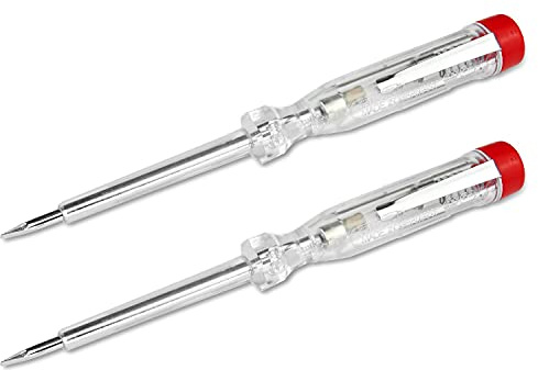 Cacciavite cercafase, tester di tensione e di corrente, da 200 V a 250 V