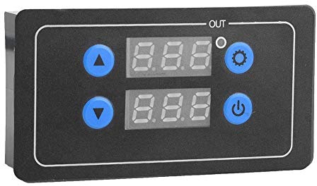 DEWIN 12V Module Minuterie, Cycle Relais Retardement Cycle Réglable Minuterie Relais Module d'affichage Numérique Timing Retard DC 12V Conseil