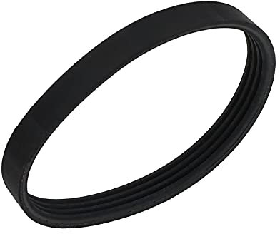 Micro Traders 4EPJ206 Electric Planer Drive Belt Rubber Black 9.36mm Width 206mm Circumference Closed Loop Timing Belt Compatible with Ryobi Electric Planer EPN-6082/7582
