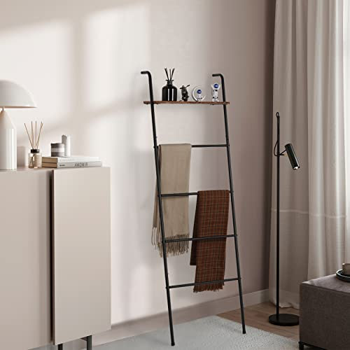 Freistehende Handtuchleiter für das Badezimmer Handtuchhalter für Badetücher, Kleidung oder Zeitungen Metall Decke Leiter Handtuchhalter Badezimmer Handtuchhalter Wand Schiefer Decke Leiter