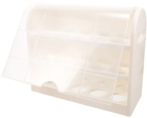 SOLUSTRE Huevera Doméstica Caja De Cartón Para Huevos Organizador De Huevos Para Cocina Para Refrigerador Huevera De Cartón