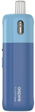 aspire Fluffi mini – Kit Cigarette électronique rechargeable 1100mAh (Sans e-liquide, sans nicotine ni tabac (bleu)