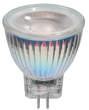 Jiaxu Lighting, Pack of 10, LED COB Spotlight MG11 3W 35mm Diameter GU4 AC110V Dimming Led Lamp Light Source Household Bulbs(Cold White)