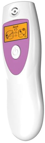 Oral Breath Detector Tester with Sensor Analysis White Portable | Selftesting Monitor, Plastic and Metal Build, Compact Handheld Design, Odor Breath Inspection for Home Use