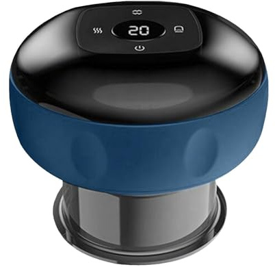 Dispositivo de Ventosas Eléctricas Ergonómico Eléctrico de 6 Niveles | Masajeador de Hombros y Aparato de Ventosas Corporales para hombres mujeres espalda cuello hombros piernas pies manos hogar