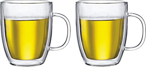 Bodum 10604-10 Bistro 2 Stück Tasse, doppelwandig, 0.3 l