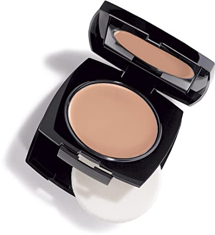 AVON True Fondotinta Cremoso Finitura In Polvere Flawless - 215P Ivory | Fondotinta In Polvere 3in1, Make-Up, Correttore, Cipria | A Lunga Tenuta, Semi Matte | 9g