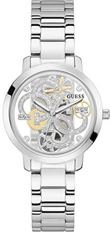 GUESS Damen-Uhren Analog Quarz 32019894