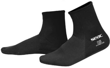 Seac Prime, 2 mm neopren, nylonfodrade dyksockor