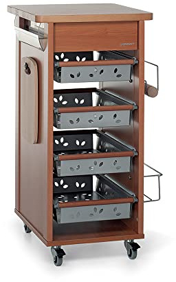 Foppapedretti Bistrot Carrello Cucina, Noce