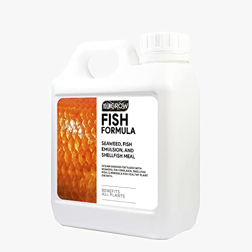 UK GROW - 10L Fish Formula - The Ultimate Fish-Based Solution for UK Gardens! - Maximize Plant Growth and Yield (10Ltr, Fish Formula)