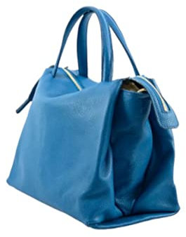Superflybags Donna Borsa a Mano/Shopper in vera Pelle Modello NIKKY 36,5x25,5x12 made in Italy