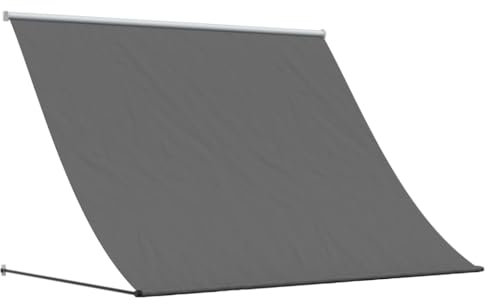 vidaXL Tenda da Sole Retrattile Antracite 200x150 cm Tessuto e Acciaio