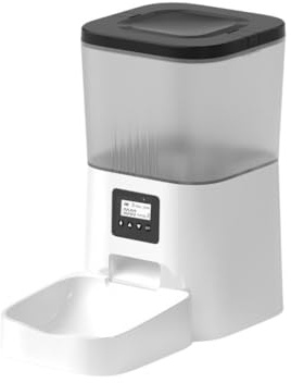 Belson DU4LB-WS-01 Automatischer Futterautomat, 4 l, WLAN, Hund/Katze, Sprachinteraktion, App für Fernverwaltung, Stromversorgung und Batterie.