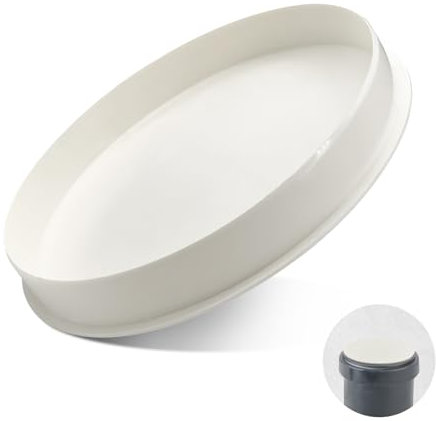 Bouchon PVC DN150/160 pour Tuyau D'égout - Bouchon Tuyau Plomberie 150mm de Diamètre Intérieur, Tuyau Bouchon D'égout Capuchon PVC pour Tuyaux D'Égouts, Bouchons Internes pour la Protection des Tuyaux