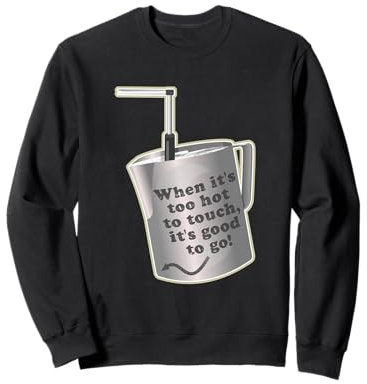 Barista Cafe Pot à lait chauffant Sweatshirt