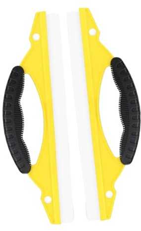 CONGARTENO 2 Piezas Limpiacristales Flexible Limpiavidrios para Ducha Ventanas y Coche Resistente sin Rayas Colgante Práctico para Baño y Hogar