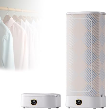 Garment Steamer, Steam Drying System Featuring 360° Airflow Drying, Hands-Free Vertical Care, Fabric Refreshing, And Folding Space-Saving Construction
