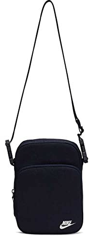 Nike Unisex Erwachsene Heritage 2.0 Crossbody-Tasche, Obsidian/Obsidian/White, One Size