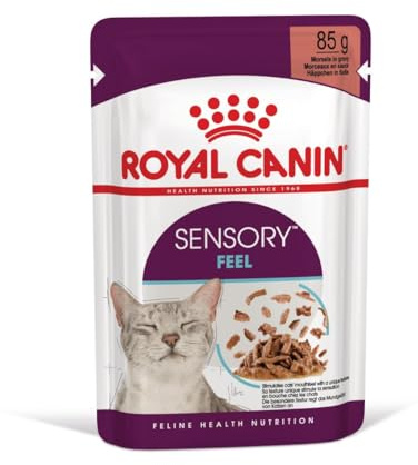 ROYAL CANIN Sensory Feel Wet Cat Food Chunks in Sauce 12 x 85 g
