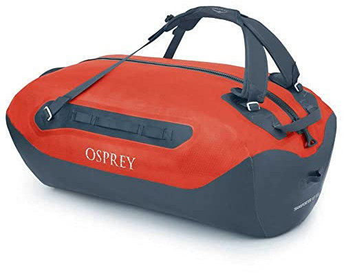 Osprey Transporter Wasserdichter 100L Seesack, Mars Orange