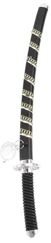 Abaodam Mini Plastic Toy Sword Japanese Samurai Toy Set Halloween Dress Up Props Sword
