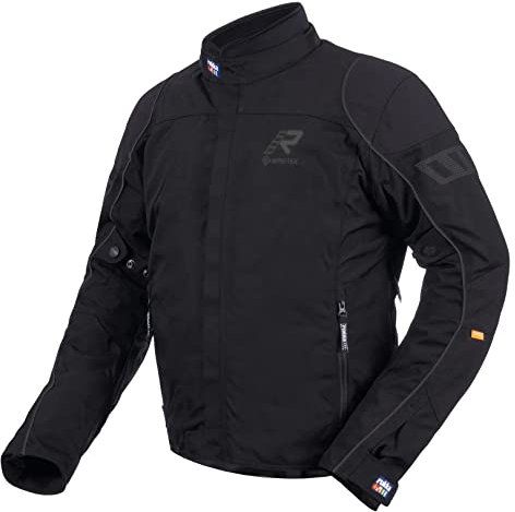Rukka Trave-R Motorrad Textiljacke, schwarz/schwarz, 66