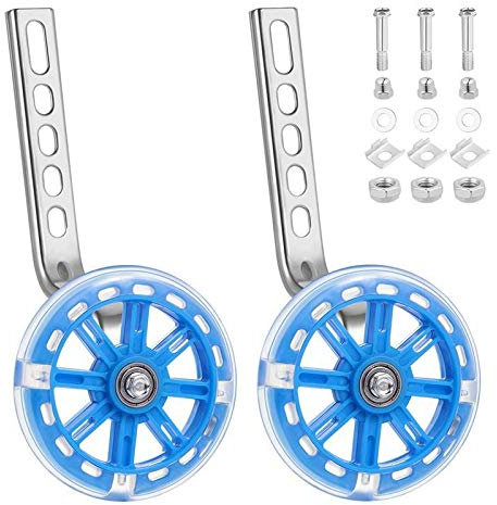 Fahrrad-Stützräder, Fahrrad-Trainingsräder, 2PCS 4,5 in Einstellbare Hilfs Kinder Fahrrad Stützräder Kinder Fahrrad Räder for Kinder Fahrrad Stützräder