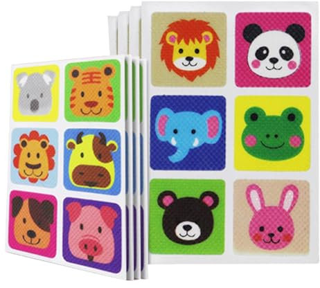 60 Mückenpflaster | Moskito Insektenschutz sticker für Outdoor-Aktivitäten | Mückenschutz Aufkleber gegen Mücken, Fliegen, Milben und Zecken | Praktisch und unterhaltsam