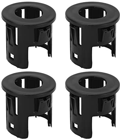 TKSE 4 Pièces Support de Capteur D'aide au Stationnement, Garniture de Capteur D'aide au Stationnement pour Pare-Chocs Avant et Arrière 5LS52TZZAA