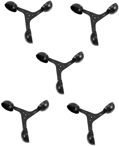 TINEASUR 5 Piezas De Sensor De Anemómetro, Medidor De Velocidad Del Viento, Medidor De Viento, Taza De Repuesto De Taza De Medición De Viento De 3 Tazas, Sensor De Medidor De Viento,
