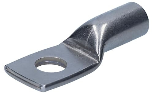 Kalitec 10x Capicorda in Acciaio Inox V4A 25mm² M8, Non Isolati e Robusti