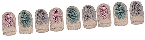 BESTYASH 9pcs Deep Exfoliating Bath Mitt Double-sided Gloves Bath Tool for Men Women