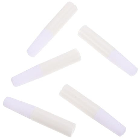 Beatifufu Präzisionskleber 6ml Flasche Weiß Multifunktionskleber Schnell Trocknend für Selbstgemacht Bastelarbeiten und Textil Kleber Wasserfest